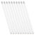 DIYEAH 10pcs White Woodworking Pencils for Construction and School Use, Suitable for Marking and Lettering, Portable Carpenter Drawing Pencils with Graphite Lead for Office and Education
