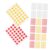 DIYEAH 30sheet Star Behavior Stickers and Students Motivational Reward Small Colorful Paper Star Stickers for Homeschool and Arts Crafts Easy to Peel and Stick for Behavior Charts