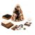 DIY Felt Craft Kit, Ghost Themed Sewing Set, Pre Cut Soft Felt Pieces, with Complete Sewing Accessories, for Handmade Ornament Making, Halloween Home Decor, Casual Creative Craft Activity