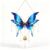 DIY Filigree Cloisonne Enamel Butterfly Wind Chime Craft Kit