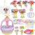 DIY Flowers Craft Kit for Girls, Flower Bouquet Maker Machine with 120 Fabric Petals, 14 Greeting Cards, Gift Wrap, Vase & Storage Bag, Creative Floral Arts and Crafts Toy for Kids Ages 3-12