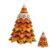 DIY Halloween Quilted Fabric Tree Kit, 3D Padded Sewing Craft Project, Handmade Halloween Tabletop Centerpiece, Festive Seasonal Decor Gift for Craft Lovers, Hobbyists & DIY Enthusiasts