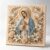 DIY Jesus Pearl Art Kit,3D Pearl-Style Christian Artwork, Faith-Inspired Canvas Craft for Prayer Corners, Meaningful Gift for Confirmation, Easter, Christmas (Mary)