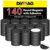 DIYMAG Magnets with Adhesive Backing, 140P Flexible Fridge Magnetic Dots