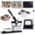 DIY Magnet Making Kit | Custom Fridge Magnet Machine with 100 Supplies & Paper Cutter | Create Personalized Photo Magnets for Crafting & Gift Making