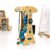 DIY Metal Pendulum Wall Clock, 3D Mechanical Clock Model with Gears and Swinging Pendulum, Physics Teaching Decor for Mechanics Lovers