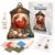 DIY Ocean Memory Fabric Art Kit, Ocean Themed 3D Fabric Poke Art Kit, DIY 3D Fabric Poke Art Craft Kits, Creative Craft Set, Holiday Home Decor, Handmade Gift for Adult Beginner (#B)