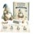 DIY Patchworks Gnome Kit, Fun Felt Gnome Sewing Kit with Instruction