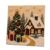 DIY Pearl Christmas Painting Wall Decor Set, 30 x 30 cm, Handmade Hanging Wall Art, Seasonal Home Ornament, Christmas Craft Kit for Indoor Festive Display