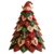 DIY Quilted Christmas Tree Kit, 3D Fabric Patchwork Craft Set for Adults & Beginners, Handmade Holiday Sewing & Tabletop Decor Project, Creative Crafting Gift Box
