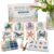 DIY Sea Glass Painting Kit, 8PCS Mysterious Sea Creature Mosaic Kit