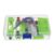 DIY Series & Parallel Circuit Experiment Kit, Basic Electric Building Set with Lamp Holders, Battery Boxes & Storage Case for Voltage Current Resistance Principle Exploration