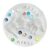 Diys Garden Stepping Stone Set Keepsakes Desktop Decorations for Home Offices Diys Handprint Stepping Stone Set Handprint