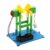 DIY Wind Power Generation Experiment Model, Easy-Assemble Energy Demonstration Kit, Compact PP Material Scientific Assembly for Physics Principle Research
