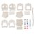 DIY Wooden Bird Feeder Kit for Kids – Paintable Hanging Birdhouse Craft Set for Boys and Girls, Outdoor Garden Decor