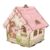 DIY Wooden House Diamond Art Kit for Adults (Pink House)