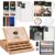 DJAR 87 Pcs Acrylic Paint Set with Tabletop Art Easel, 3-Drawer Storage Box