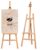 DJAR Adjustable Wooden Painting Art Easel Stand for Artists, Natural