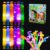 DJBoomy Light Up Pop Tubes for Kids: LED Sensory Fidget Stretchy Toys