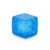 Djyxoglyn 1.38 in Blue Ice Snowflake Squishy Cube Slow Rising Fidget Toy