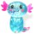 Djyxoglyn 3.54 in Blue Glitter Standing Axolotl Squishy Slow Rising