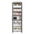 DNMDSXDRG 8-Tier Heavy-Duty Wire Shelving Unit 60x35x200 cm with Wheels