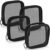 Dnyucen 20pcs Mini Travel Makeup Storage Bag with Zipper Cosmetic Toiletry Organizer Mesh Pouch
