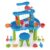 DoBoAoFa 3-Tier Kids Sand Water Table with Chair, Rain Showers Play Table Toy for Sensory Exercise Friendship Building, Summer Beach senssory Toys for Toddler Boys Girls Age 3-5
