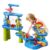 DoBoAoFa Kids Summer Beach Multi-Level Design Sand Water Table, Toddlers Sensory Play Table, Large Outdoor Activity Toys for Multiple Children