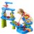 DoBoAoFa Kids Summer Beach Multi-Level Design Sand Water Table, Toddlers Sensory Play Table, Large Outdoor Activity Toys for Multiple Children