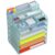 Docnest 6 Tier Mesh Desk Organizer for Paper Office Supplies – Multi-Functional Letter Tray with 5 Adjustable Compartments, 7 Pen Holders, Desktop Storage for Files, Mail, Stationery – Blue