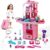 Doctor Kit for Kids, Medical Pretend Play Set – 24 Pcs Toddler Toys for 3-5 Year Old Girls Boys, Role Play Birthday Gift with Stethoscope