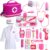 Doctor Kit for Toddlers 3-5 Girls, Kids Doctor Play Set for Pretend Play