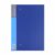 Document File Folder, Metal Clip, Insertable – Double Clip, Dark Blue