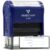 Document Identification Self-Inking Rubber Stamp | Notary Accessory Rubber Stamps (Blue Ink) – Q-200