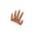 Dodder Gold Stackable Rings Set for Women, Gold Plated Chunky Crystal Finger Midi Stacking Rings, Dainty Statement Thumb Knuckle Rings Pack for Gift, Multiple Sizes Jewelry