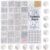 DoDoBeads 1650 Pcs Letter Beads Kit with Extra Vowels and Numbers, Alphabet Beads for Bracelets Making, Perfect for Friendship Bracelets