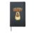 Dog Ghost Costume Shirt Halloween Pumpkin German Shepherd Hardcover Journal, Black