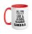 Dog Name Umbra – All You Need is Love! Ceramic Mug, Red/White, 15oz