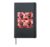 Dog Valentine Photobooth Hardcover Journal, Black