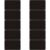 DOITOOL 10pcs Black Aluminum Blank Name Plate for DIY Engraving, Small Sturdy Metal Sign with Strong Material and Business Appearance, for Cubicle and Office Door Use