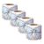 DOITOOL 4 Rolls Pastel Bow Bulletin Board Borders 32.8ft Bowknot Die-Cut Chalkboard Border Trim for Classroom and Home Wall Decor with Coated Paper Stickers and Easy Application