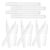 DOITOOL 50pcs Liquid Chalk Markers White and Blackboard Poster Signs