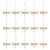 DOITOOL 50 Sets of Unfinished Wood Slices for DIY Painting and Craft Projects, Khaki Wooden Chips that Can be Painted and Decorated, for Art and Craft Projects or Wall Decor