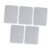 DOITOOL 5pcs Double-Sided Dry Erase Board with Ruled and Blank Sides, High Density Material, Easy Erase and Rewrite, for Conference Rooms and Meetings, for Students and Teachers