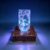 DOJBK Tesla Coil Plasma Cup, Lightning Glow Mug, Cup Shaped Artificial Lightning Plasma Light, Electric Lightning Glass Cup, Touch Sensitive, with Exciter Base, for Drinks, Cool Science Gadget