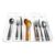 Dolcety Acrylic Drawer Organizer for Cooking Utensils – Expandable Kitchen Storage for Large Utensils, Adjustable Drawer Dividers (Clear)