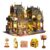 Dollhouse Kit DIY Miniature Furniture Dollhouse Kit House Wooden Exquisite Dollshouse LED Lights and Music Movement Christmas Birthday Creative Aldult Friend Gift (Magic City) (Without dust Cover)