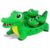 DolliBu Alligator Family Bath Toy Set – Wild Animal Bath Toys for Kids, Cute Alligators for Fun Bathtub Accessories, Floating Animal Themed Gifts for Little Boys and Girls Bathtime – Green Alligator