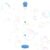 Domary Bubble Machine Outdoor Bubble Blower Outside Maker Yard Machine Automatic Maker Rechargeable 360 Leak Proof Street Light Shaped with Colorful Breathing Light (Blue)